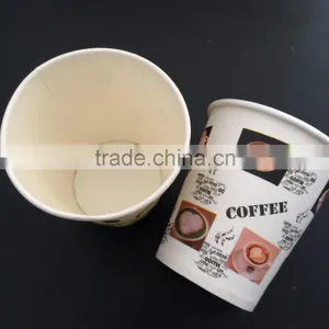 8oz Factory Salable Disposable Company Logo Office Paper Cup thumbnail-6