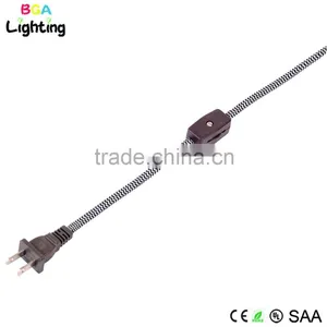 90 Degree Power Cord Plug With Braided Wire VDE thumbnail-5