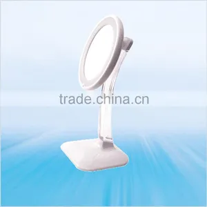 LED Makeup Vanity Mirror Standing Cosmetic Mirror 10x thumbnail-1