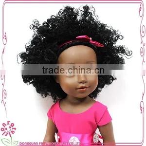 18 Inch Full Vinyl Brown Black Vinyl Dolls thumbnail-6