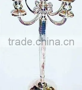 Wholesale Tall 5 Arms Candlelabra Wedding Table Centerpiece & Metal Candelabra thumbnail-1