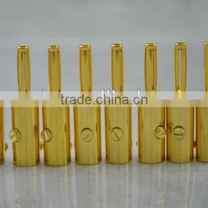Audiocrast 24K Gold Plated Speaker Cable Banana Plug thumbnail-1
