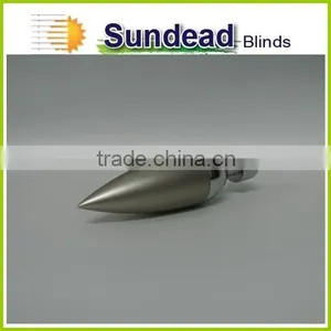 16 19 Curtain Rod With Satin Stainless Steel Iron Chrome Crystal Curtain Pole Curtain Accessory thumbnail-2