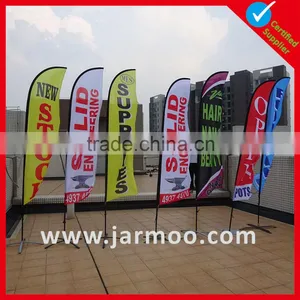 Promotional Waterproof Advertising Beach Flag and Banner thumbnail-3