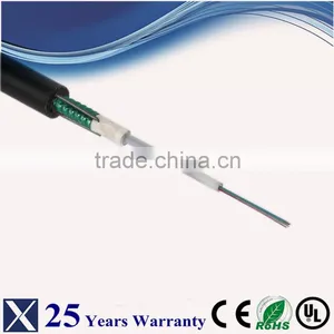 Fiber Optic Cable GYXTW-2 Single Mode Outdoor Unitube Light Armored Cable thumbnail-1