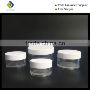 PETG Small Round Shape Single Wall Cream Jar thumbnail-1