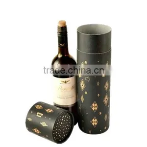 China Sulipper Luxury Printed Cardboard Rond Wine Box thumbnail-3