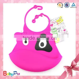 New Products 2015 Innovative Product China Supplier Promotion Item Cute Silicon Baby Bibs Wholesale Baby Bibs thumbnail-3