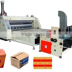 [RD-SB910-2000-2] Chain Type Feeder and Multi-color Printer Slotter Machine for Corrugated Carton Making thumbnail-1