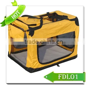 Luxury Fabric Pet Crate Dog Bag Carrier thumbnail-1