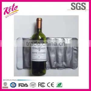 Easy to Use Gel Ice Pack Wine Bottle Cooler Sleeve thumbnail-1
