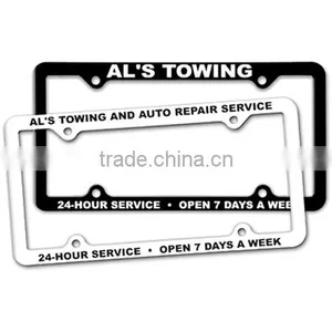 4 Hole Thin Panel License Plate Frame thumbnail-1