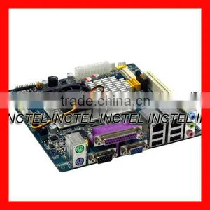 6 COM ASL D525 Dual Gigabit LAN BT POS Cafes Soft Route Dedicated ITX Motherboard thumbnail-1