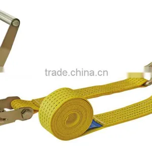 Polyester Cargo Ratchet Lashing Strap thumbnail-3