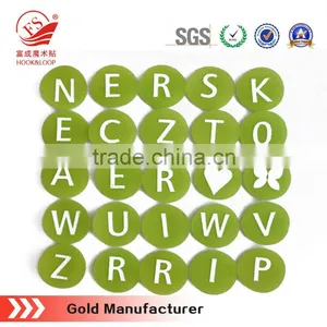 Alphabet Hook and Loop Letters and Number for T- Shirts Hook and Loopself Sticky Patches thumbnail-3