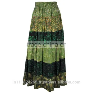 BOHO COTTON SKIRTS thumbnail-3