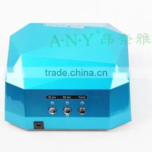 18W Nail Dryer (12WCCFL+6W Powerful LED )CCFL LED Nail Lamp Magnifying Lamp For Nail Art Led Nail Gel Polish Dryer thumbnail-3