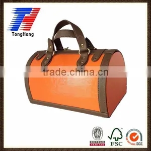 Handbag Shaped Unique Design Paper Gift Box Carriable Cake Packaging thumbnail-1