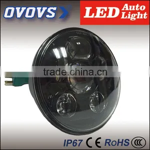 2016 New Product 5.75'' Auto Parts 45w Round Led Motorcycle Headlight for Harl-ey Davi-dson Parts ,jee-p JK JT thumbnail-4