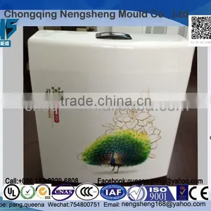 Plastic WC Toilet Cistern. Factory Direct Supply High Quality Cheap Plastic ABS Toilet Flush Cistern thumbnail-1