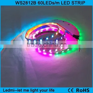 Individually Addressable Rgb Full Color Digital Rgb Ws2812b Led Strip thumbnail-6