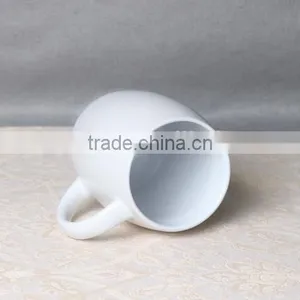 China Manufucture Unique Ceramic Beer White Mug Wholesale thumbnail-3