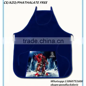 Washable Comfortable Promotion Kids Apron for Painting thumbnail-2
