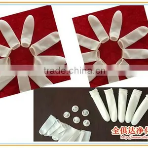 Clear Cleanroom Antistatic Thick 100% Latex Finger Cot thumbnail-6