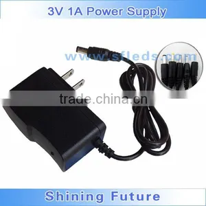 AC/DC Power Supply 3v 1a for USA/Canada With UL thumbnail-1