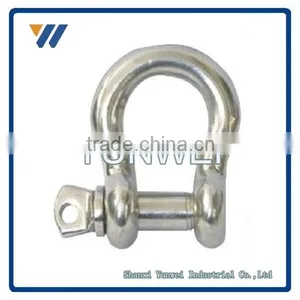 Us Type Drop Forged Screw Pin Bow Shackle thumbnail-5