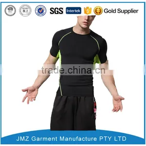Men Customized Slim Fit Gym t Shirt thumbnail-1