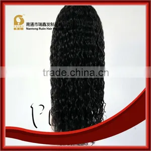 2015 New Curly Human Hair Full Lace Wigs/100% Human Hair Made Wigs/top Quality thumbnail-1