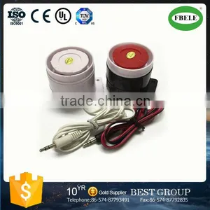 FBS-402 12V Loudspeakers, Siren Alarm, Active Speaker Alarm Horn With Wire (FBELE) thumbnail-1