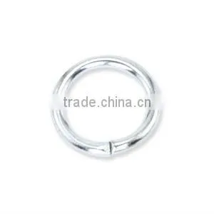 7mm Open Silver Open Jump Ring thumbnail-1