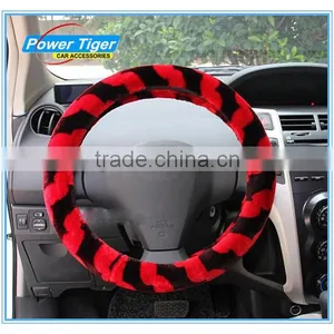 Weave Plush Steering Wheel Covers thumbnail-1
