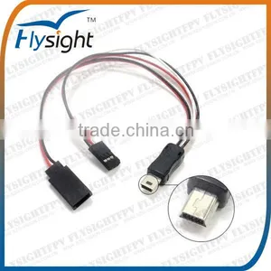 F122 RC Toy Accessories 5V Gopro3 Audio Video Camera Cable thumbnail-1