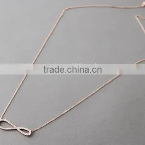 2013 New 925 Sterling Silver Infinity Necklace ,925 Silver Infinity Necklaces,925 Silver Infinity Necklaces Jewelry thumbnail-2