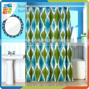 Polyester Burlap Shower Curtain thumbnail-1
