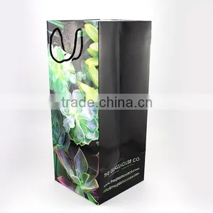 Competitive Price Full Color Paper Hand Bag With Handle thumbnail-6