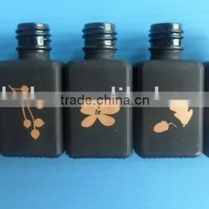 5ml Square Black Glass Perfume Bottle thumbnail-1
