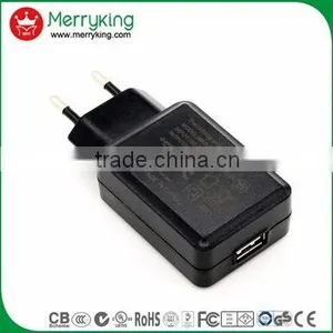 Shenzhen Merryking Single Use Mobile Charger 5V1A EU Plug Smart Phone Charger thumbnail-1
