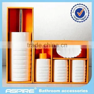 New 2013 Wholesale Ceramic Bathroom Set for Home Wholesaler thumbnail-1