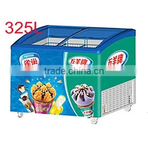 Commercial Display Top Open Freezer Sliding Glass Door Freezer thumbnail-5