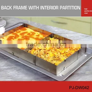 Stainless Steel Rectangle Cake Mold thumbnail-1
