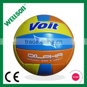 Colorful Soft Beach Playing Volleyball thumbnail-1