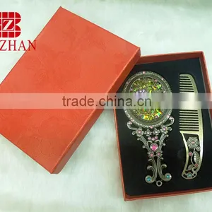 Metal Cosmetic Mirror Set thumbnail-3