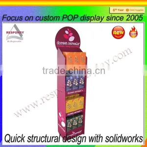 Custom Supermarket Retail Metal Floor Cereals Display Rack thumbnail-1