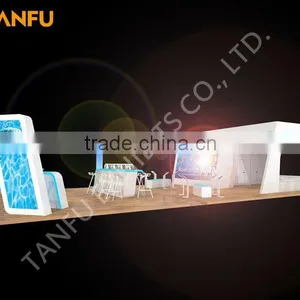 TANFU Customized 10m x 20m Modular Exhibition Booth for CES Show thumbnail-3