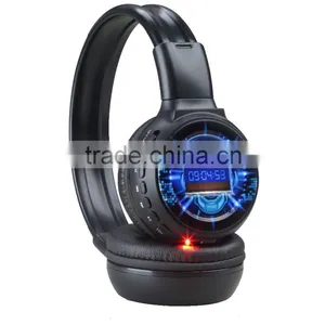2015 New Unique Colorful Design Studio Headphone Bluetooth With Clock thumbnail-1