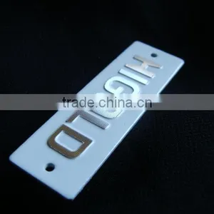High Quality Custom Uniform Nameplate thumbnail-3